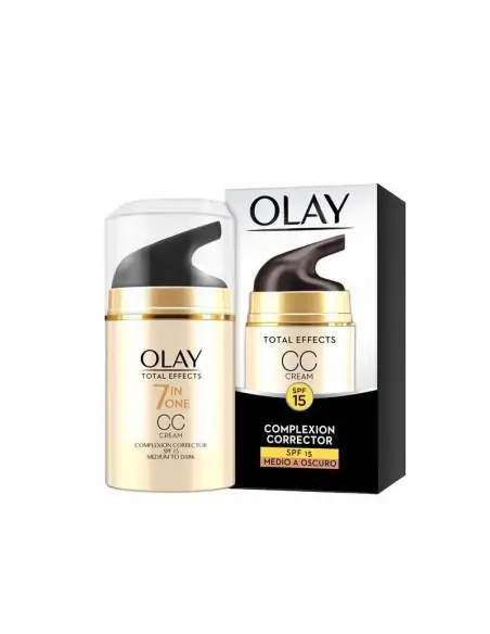 TOTAL EFFECTS CC CREAM HIDRATANTE MEDIO-OSCURO SPF15 OLAY