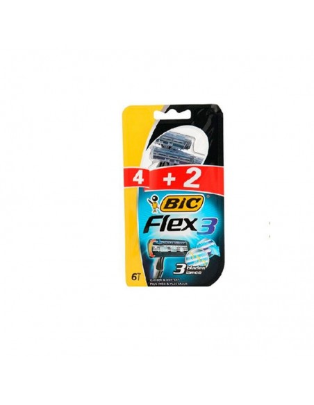 FLEX 3 HOJAS BIC Afeitado