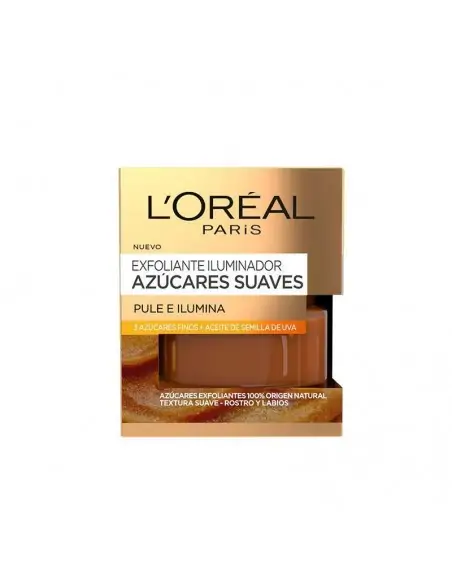 MASCARILLA EXFOLIANTE AZUCARES SUAVES UVA ILUMINADORA L'ORÉAL