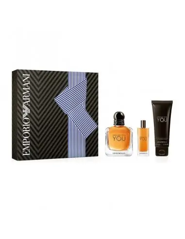 Armani Stronger with You Him Estuche-Estuches de hombre