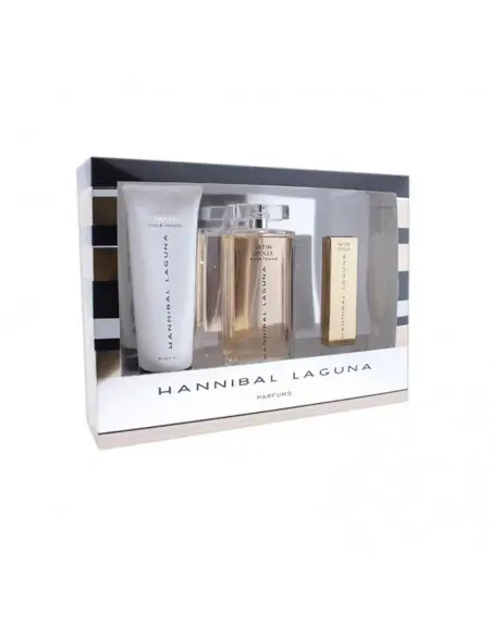 WOMAN EAU DE TOILETTE SATIN DOLLS ESTUCHE HANNIBAL LAGUNA Mujer