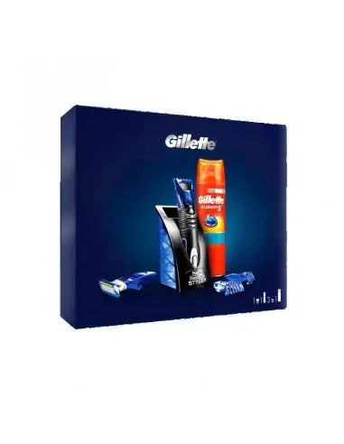 FUSION PROGLIDE MAQUINA STYLER+GEL ESTUCHE-Maquinetes d'afaitar