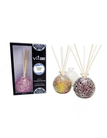 VITAE PACK MIKADO 200 OCEAN WAVE+BOTELLA REDONDA