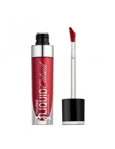 LIPSTICK MEGALAST LIQUID CATSUIT METALLIC. LIFE'S NO PINK-NIC E962A-Pintallavis