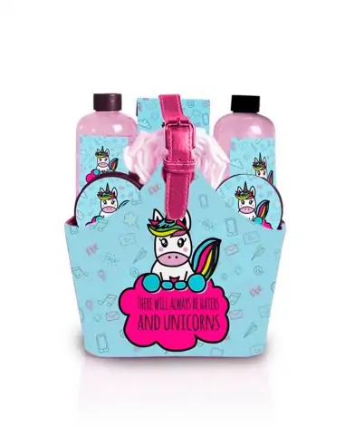 SET DE BAÑO UNICORNS-ESTUCHES DE BAÑO