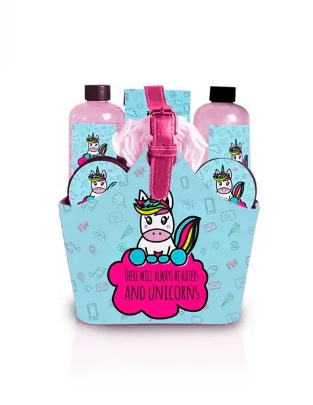 SET DE BAÑO UNICORNS