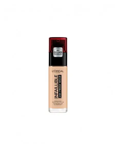 MAQUILLAJE INFALIBLE FLUIDO NORMAL 24H FRESH WEAR L'ORÉAL Rostro