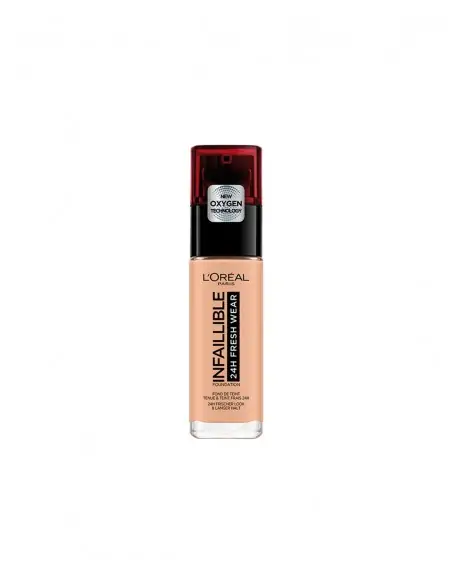 MAQUILLAJE INFALIBLE FLUIDO NORMAL 24H FRESH WEAR L'ORÉAL Rostro