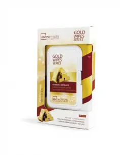 25 TOALLAS DESMAQUILLANTES ANTI EDAD GOLD IDC Institute