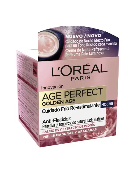 AGE PERFECT GOLDEN AGE CREMA DE NOCHE L'ORÉAL SKIN Antiarrugas