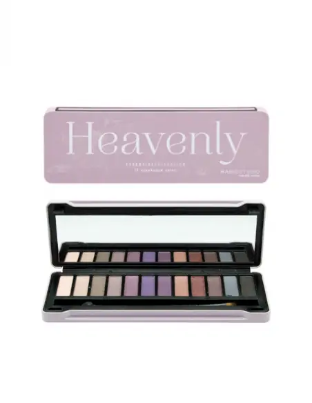 COLOR 12 EYESHADOW HEAVENLY PALETTE IDC Institute Maquillaje