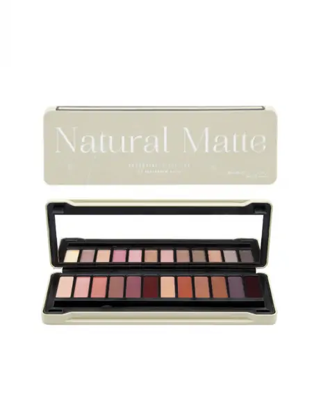 COLOR 12 EYESHADOW NATURAL MATTE PALETTE IDC Institute