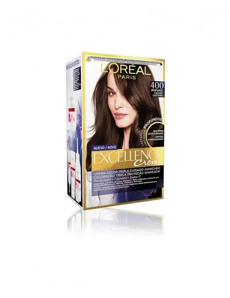 BRUNETTE 400 L'ORÉAL EXCELLENCE CREAM Coloracion