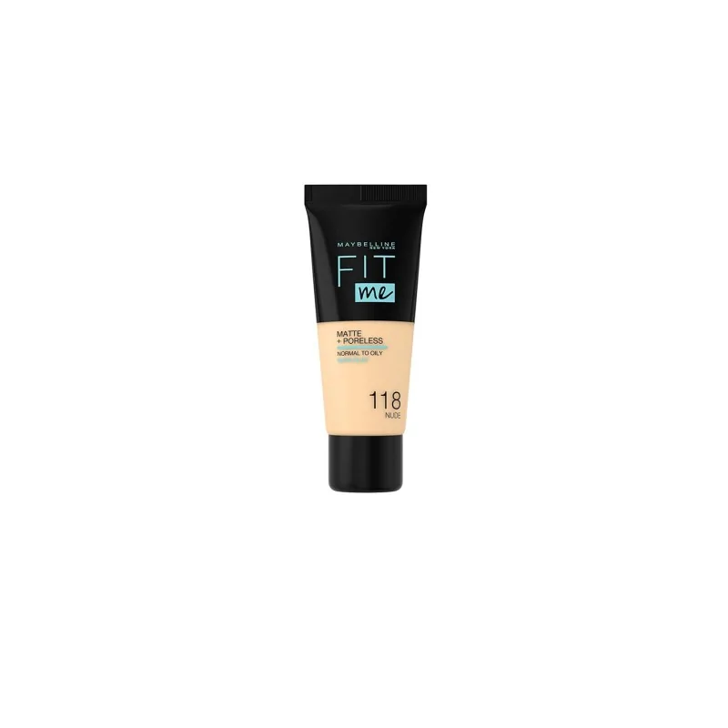 Fit Me Matte + Poreless Base De Maquillaje