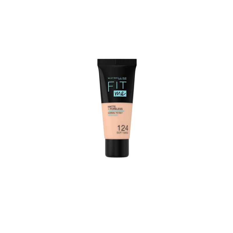 Fit Me Matte + Poreless Base De Maquillaje