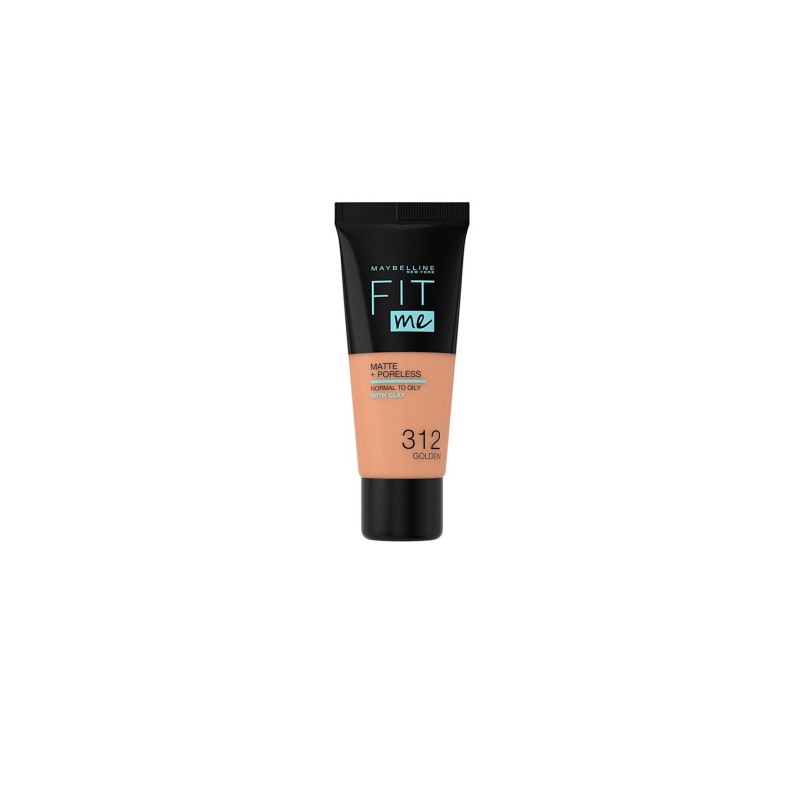 Fit Me Matte + Poreless Base De Maquillaje