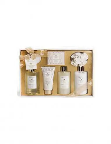 Set baño Scented Gold 7 piezas-ESTUCHES DE BAÑO