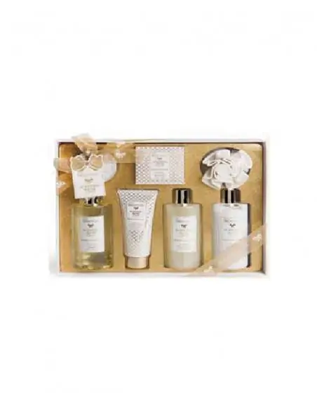 Set baño Scented Gold 7 piezas IDC Institute Cuerpo y baño