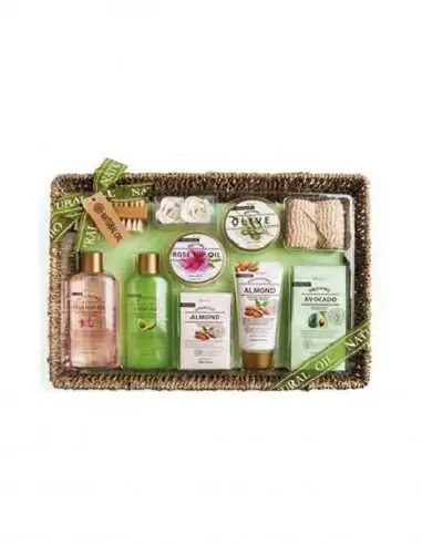 Set baño Natural oil 10 piezas-Estoigs de bany