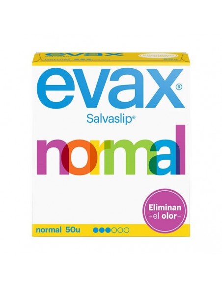 SALVASLIP NORMAL 50 UD EVAX Cuerpo y baño