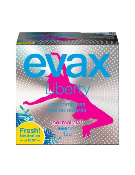 LIBERTY ALAS NORMAL 12 UD EVAX Cuerpo y baño