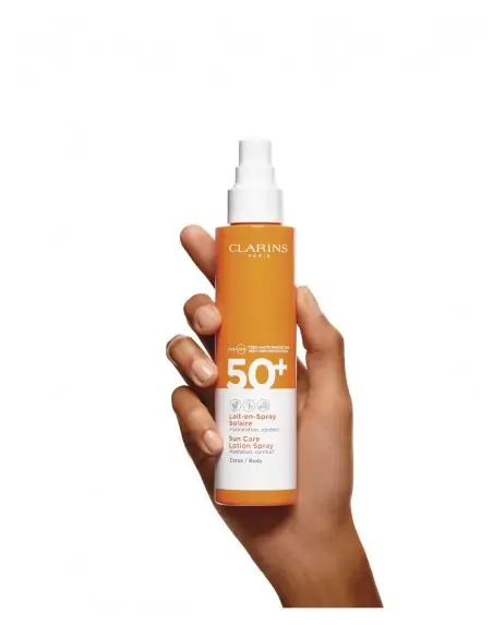 Leche Solar Hidratante en Spray SPF50 CLARINS Solares