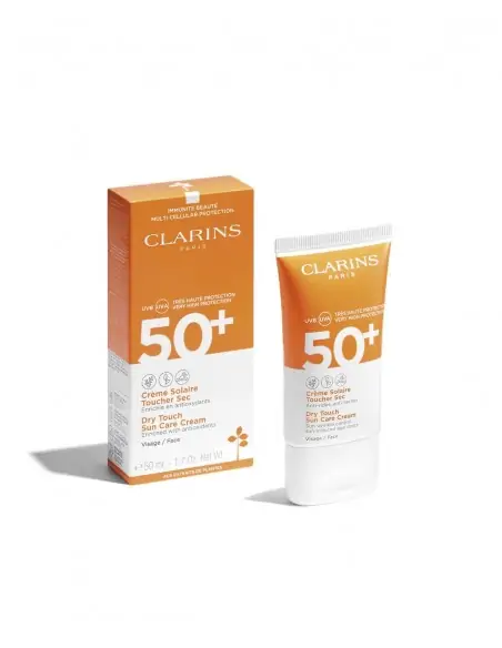 Crema Solar Facial Tacto Seco SPF50 CLARINS Solares