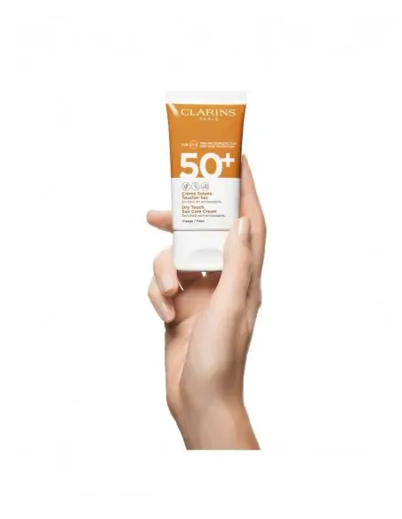 Crema Solar Facial Tacto Seco SPF50 CLARINS Solares