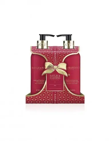 MIDNIGHT FIG & POMEGRANATE 2 BOTTLE SET-Sabons