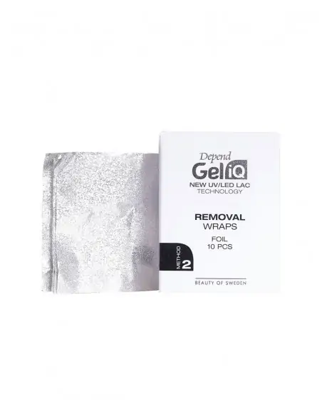 Banda Quitaesmaltes Gel iQ Removal Wraps Folie BETER Uñas