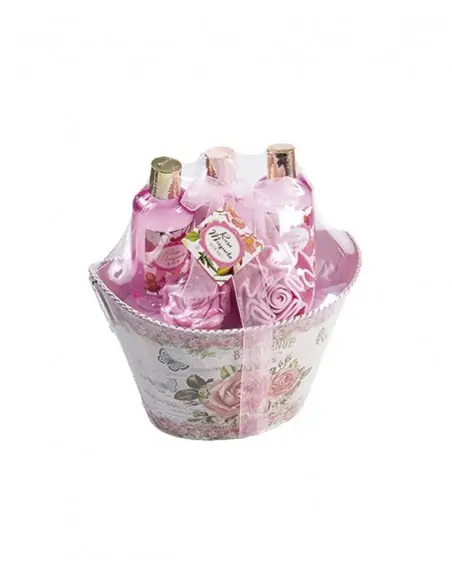 Set baño Rosa Mosqueta 6 Piezas PERFUMANIA Cuerpo y baño