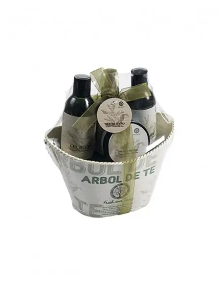 Set Baño Arbol de Té 5 Piezas PERFUMANIA Cuerpo y baño