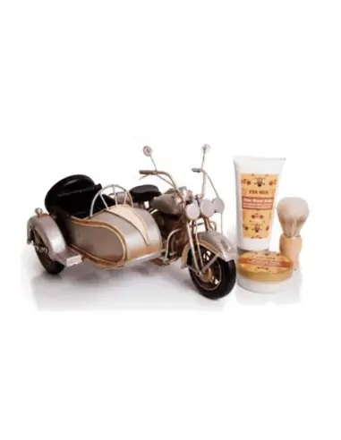 VINTAGE COLLECTION MOTO CON SIDECAR (METAL)-Afaitat