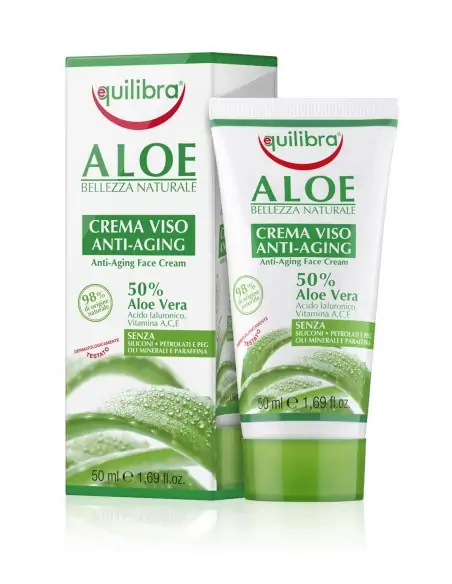 Crema Facial Antiedad de Aloe