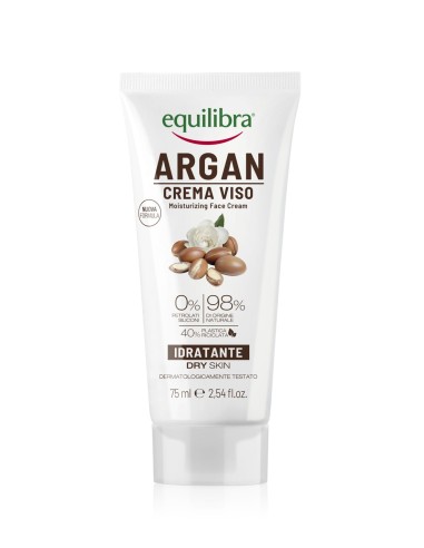 Crema Facial Hidratante de Argán EQUILIBRA Tratamiento