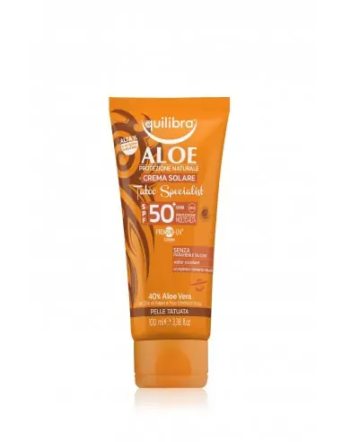 Crema Solar Aloe SPF50 Para Pieles Tatuadas-Protector solar corporal