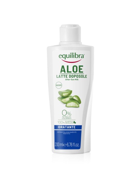 LECHE HIDRATANTE para después del sol de ALOE VERA EQUILIBRA