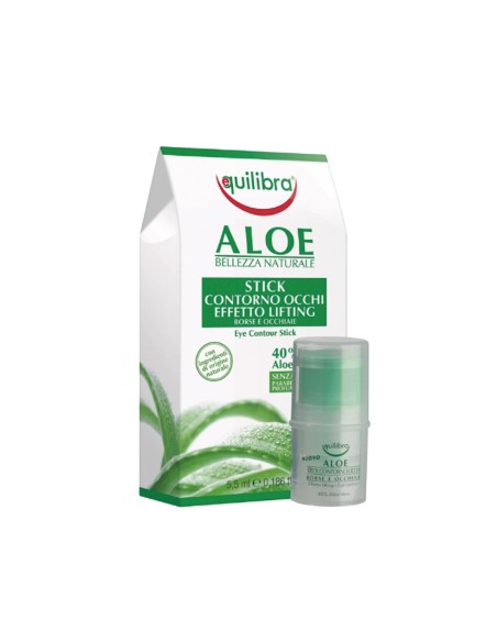 Contorno de Ojos de Aloe en Stick EQUILIBRA Hidratantes y