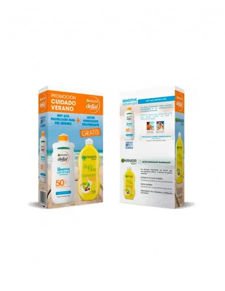 Garnier Delial Kit de Cuidado Sensitive Advanced SPF50 + Body