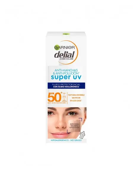 Protector solar facial crema Antitaques SPF50+