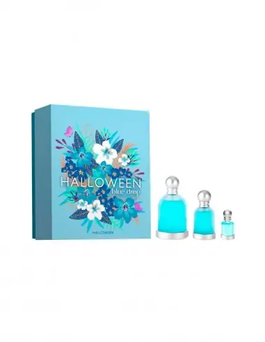 Halloween Blue Drop Eau De Toilette Estuche 3U Para Mujer-Estuches de Mujer