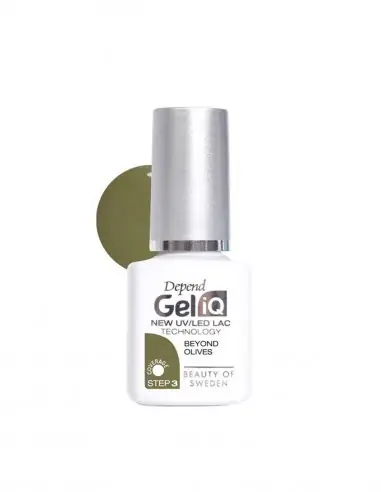 DEPEND GEL IQ ESMALTE PERMANENTE BEYOND OLIVES-Esmalts d'ungles