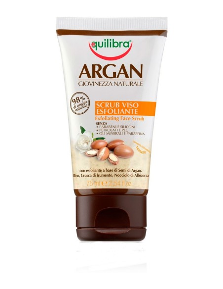 Exfoliante Facial de Manteca de Argan EQUILIBRA Tratamiento