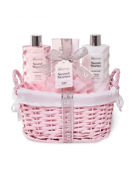 Set Baño Secret Stories 4 Piezas Basket IDC Institute Cuerpo y