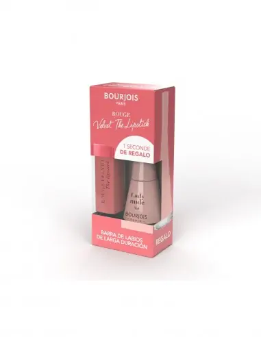 Labial Rouge Edition Velvet Stick + Laca de Uñas 1 Second-Maquillatge