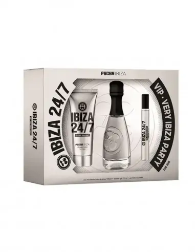 24/7 Vip edt 100 ml + gel 75 ml + mini 10 ml estuche-Estoigs de perfums masculins