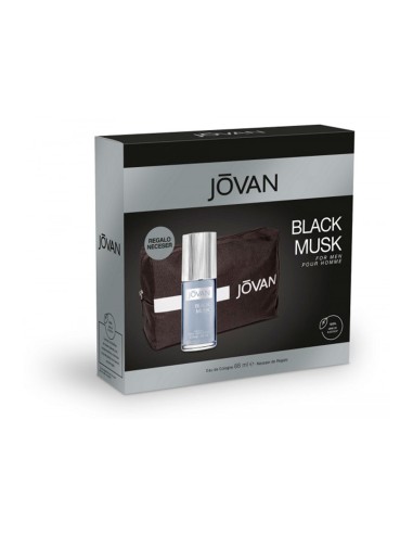 Musk Black edc 88 ml + Neceser JOVAN Hombre