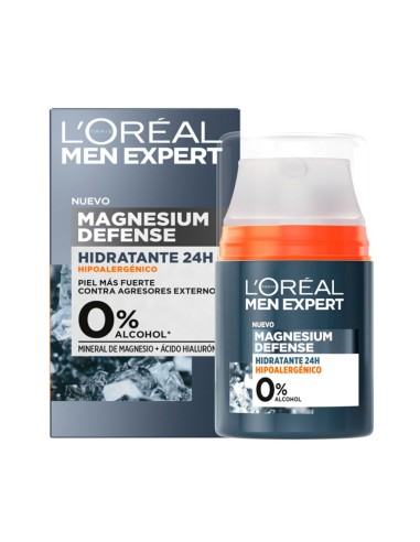 MAGNESIUM DEFENSE -Crema hidratante hipoalergénica