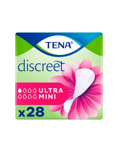 Discreet Compresa Ultra Mini TENA LADY Cuerpo y baño