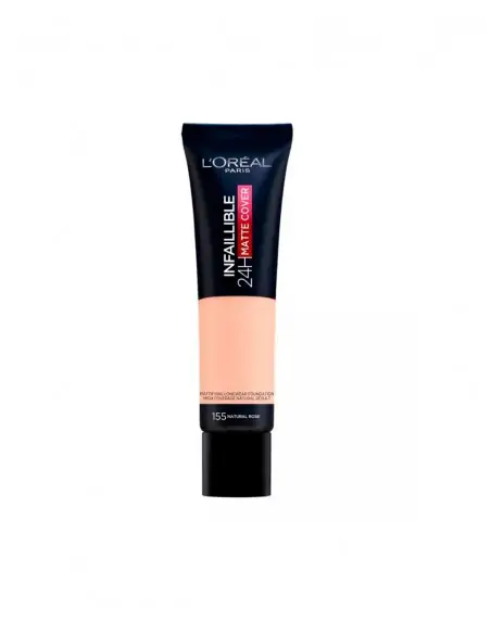 MAQUILLAJE INFALIBLE 24H FLUIDO MATTE COVER L'ORÉAL Rostro